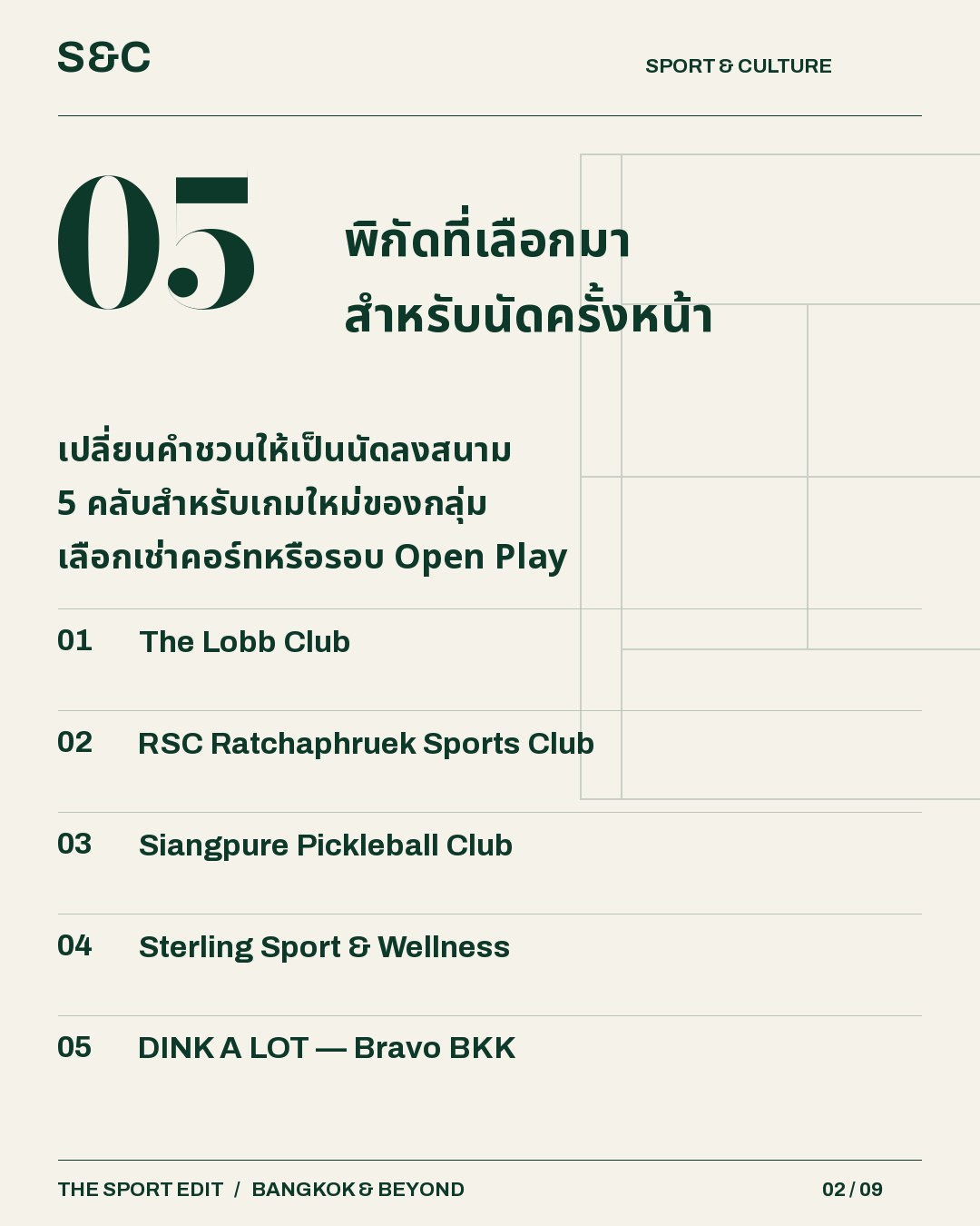 5 พิกัดพิกเคิลบอล ชวนเพื่อนไปลองด้วยกัน อยากลองพิกเคิลบอลแต่ยังไม่รู้จะเริ่มที่ไหน ลองเลือกจาก 5 คลับในชุดนี้…